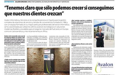 Entrevista a Julián Oncina en La Vanguardia