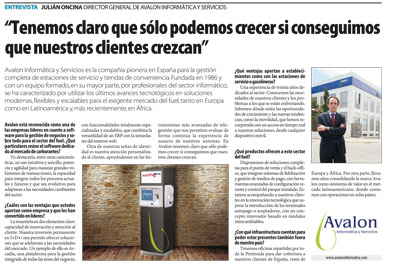 Entrevista a Julián Oncina en La Vanguardia